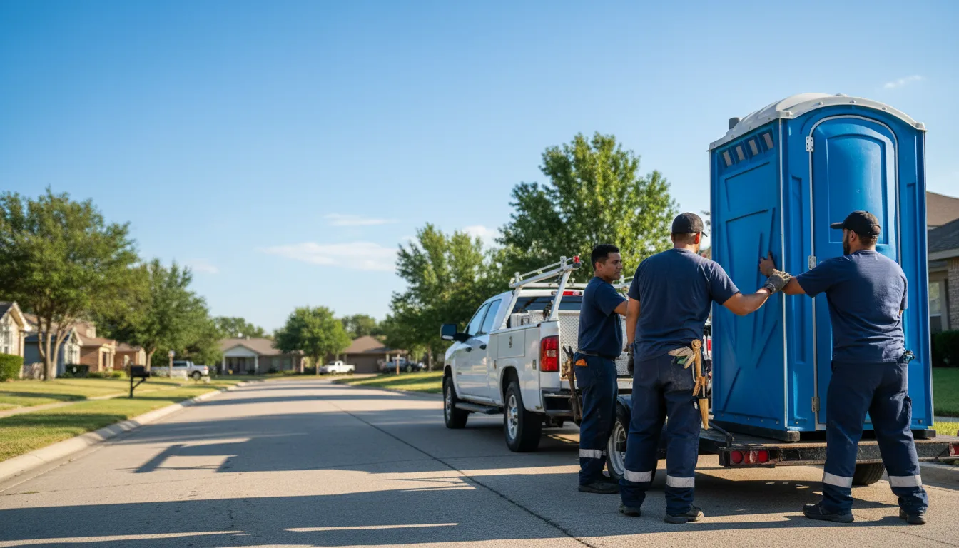 Portable Toilet Rental in Poplar Grove, AR near me